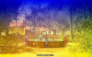 SAINT AIME LE JARDIN PUBLIC